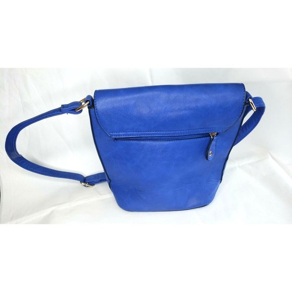 Blue Women Designer Adjustable Strap Purse - Picture 9 of 12